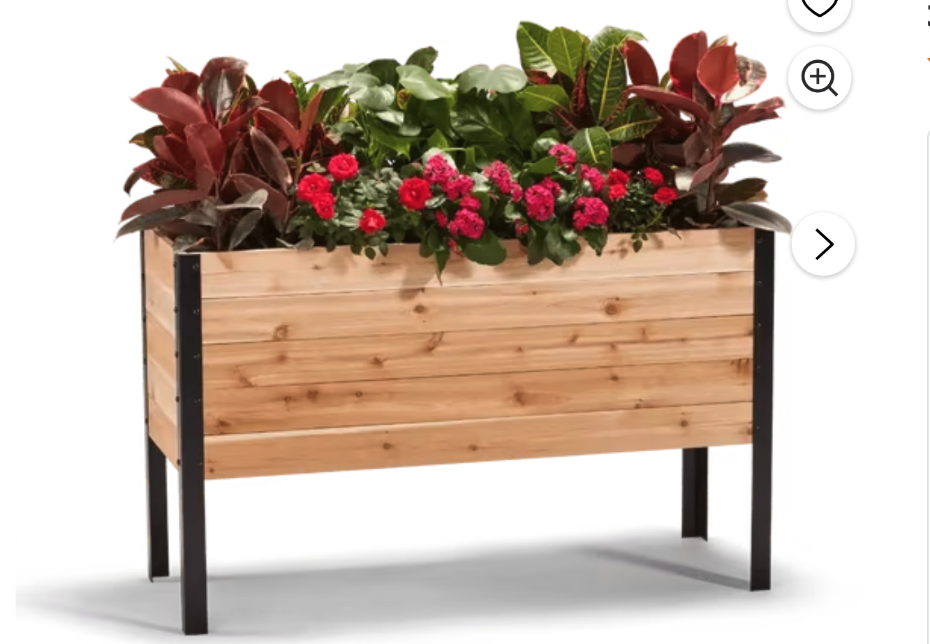 New in box Cedar Planters 18" x 48"x 30"Tall Raised Garden Bed - 100% Canadian Western Red Cedar