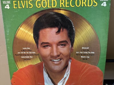 Elvis' Gold Records Volume 4 Vinyl LP Record RCA Victor LSP-3921
