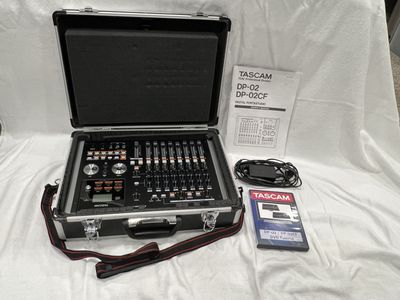 Tascam DP-02 8-Track Portable Studio w/ DVD