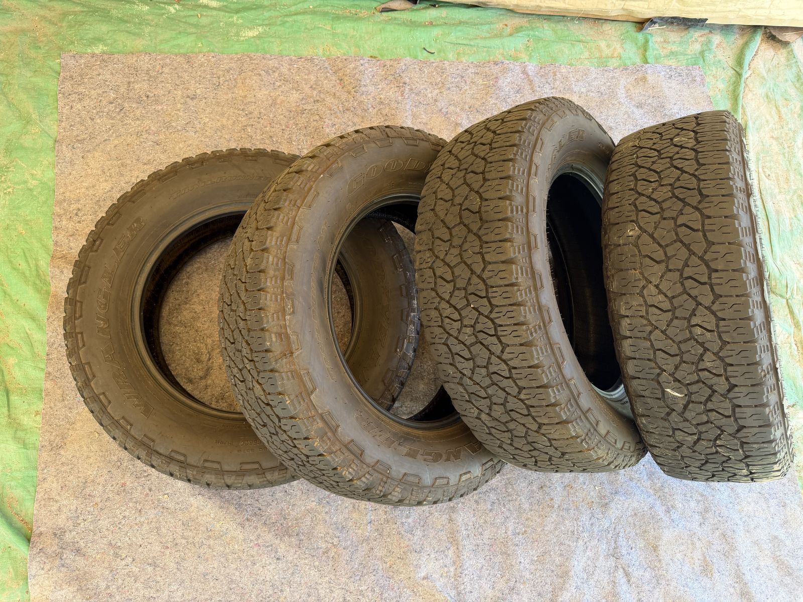 LT275/65/20 GoodYear Wrangler - Trail Runner AT - Set Of 4