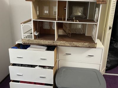 Custom Doll house with accessories