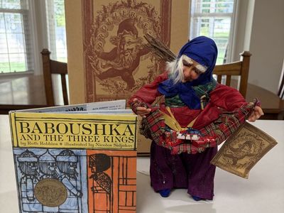 Baboushka Collectible Figure & Caldecott Award Book Set