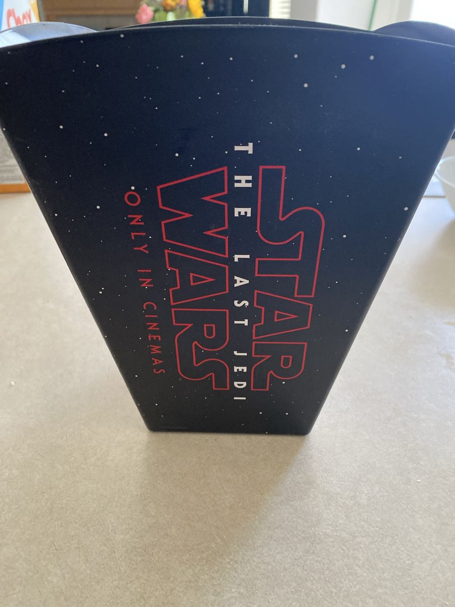 Star Wars popcorn container