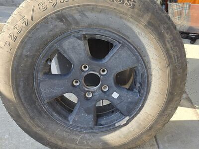 Original 2016 RAM 1500 spare tire.