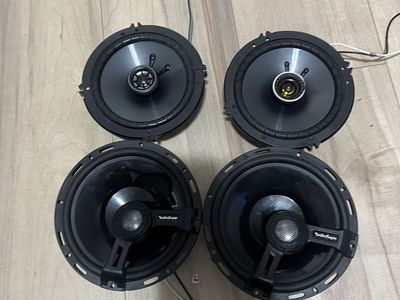 4 speakers 6.1/2 2 RokFord Fostage and 2 kickers