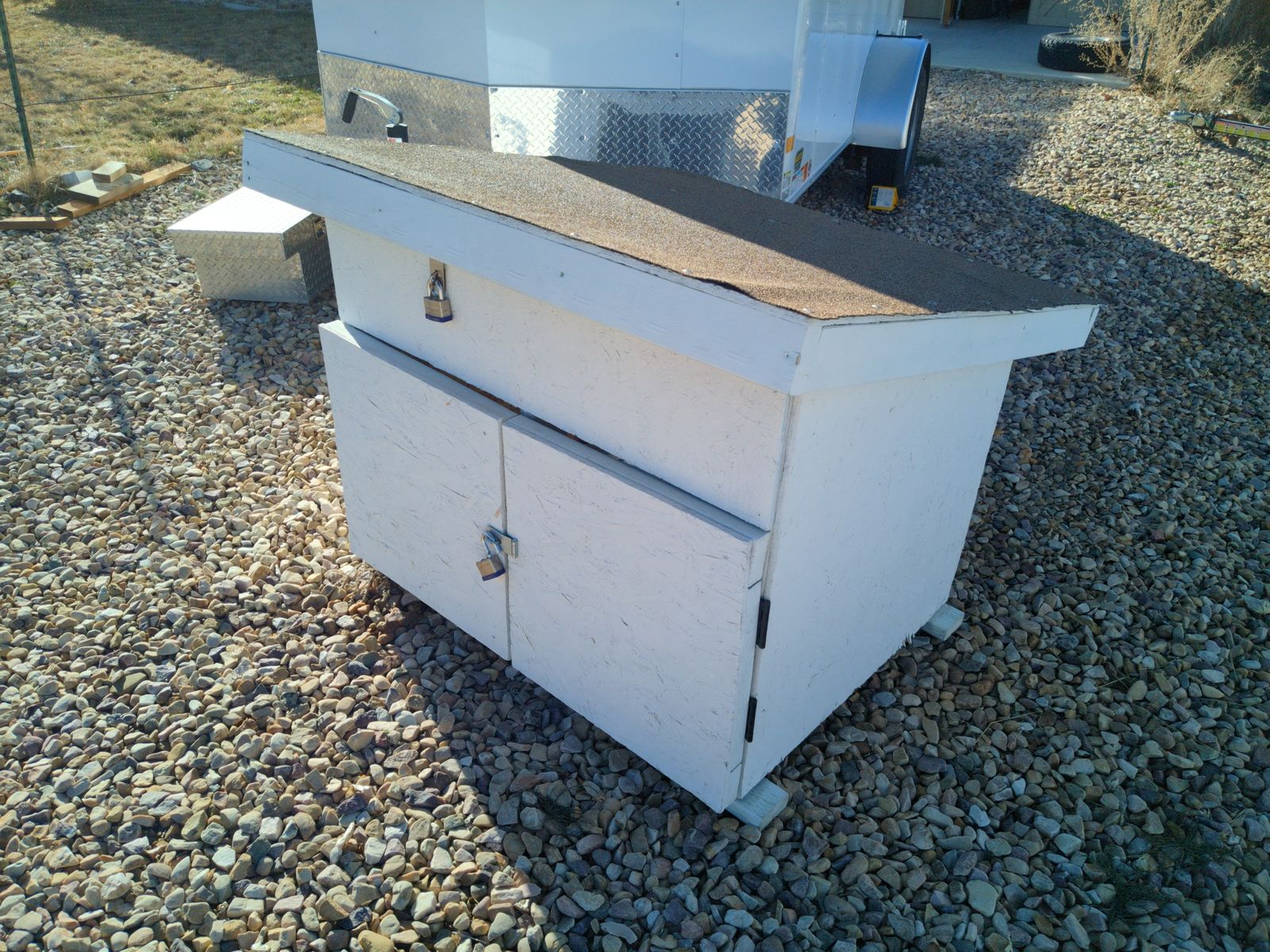 2 Bay Generator Shed