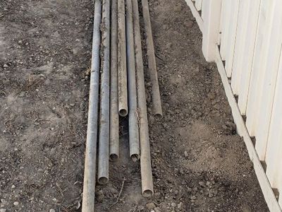 Approx. 200 ft of Galvanized Fence Pipe