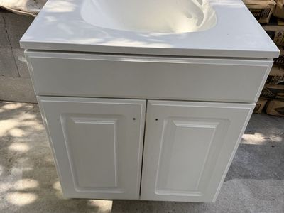 Bathroom cabinet and sink