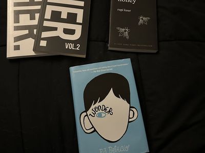 Rupi Kaur 'Milk and Honey,' 'Her Vol. 2,' & R.J. Palacio 'Wonder' Book Bundle