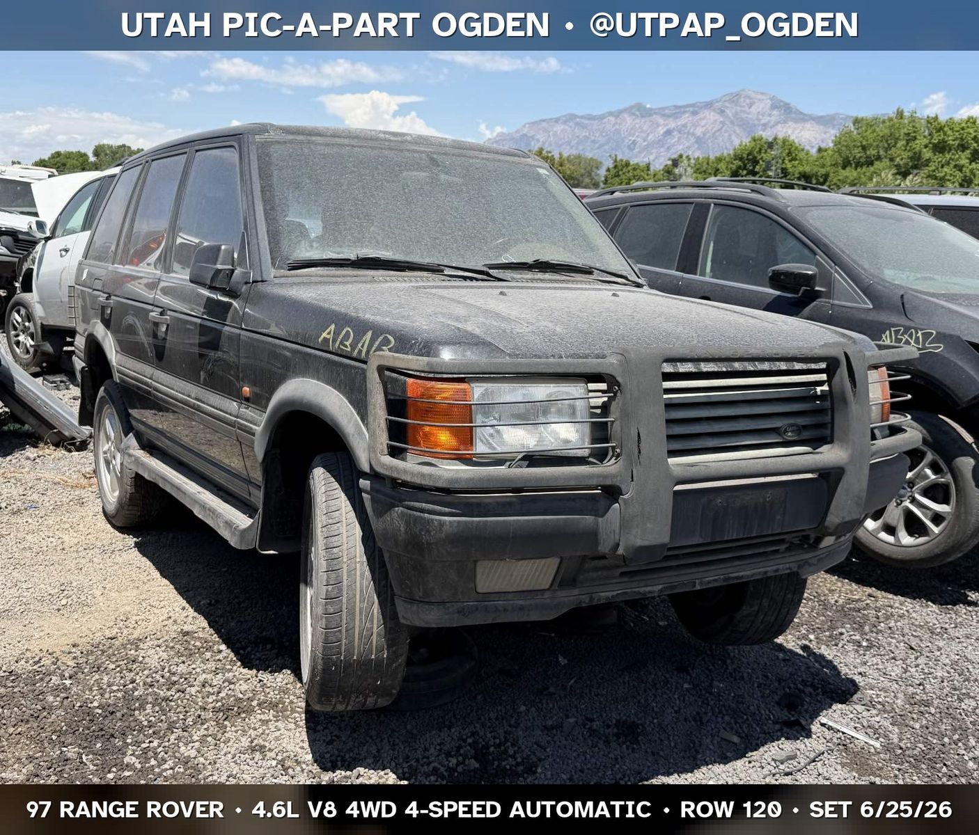1997 Land Rover Range Rover Parts - UTPAP Ogden