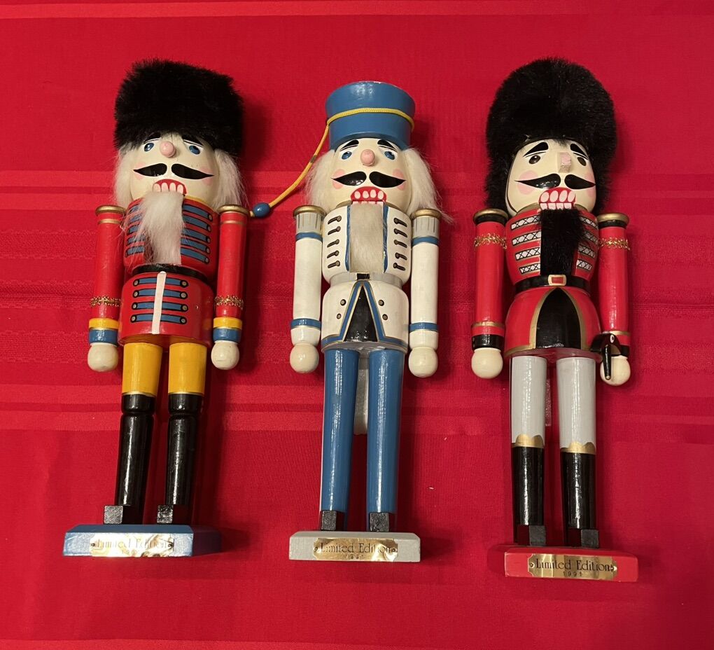 Limited Edition Vintage 1991 Nutcrackers