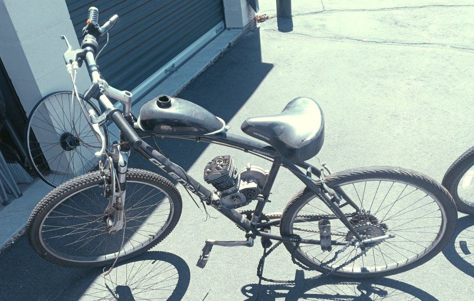 motorized bike