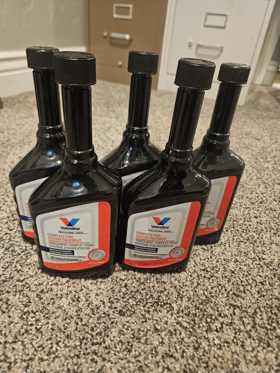 Valvoline Professional Series Complete Fuel System Treatment 10 oz - Lot of 5
