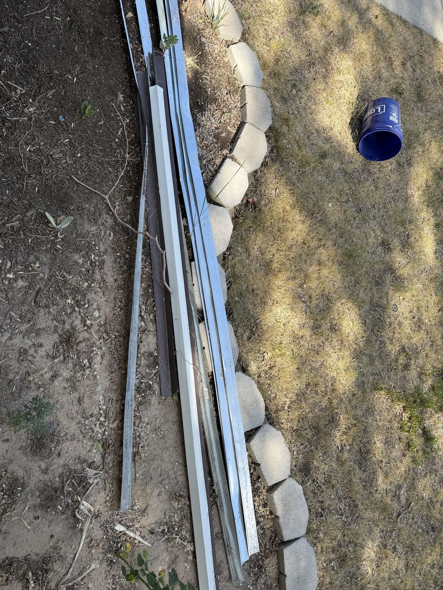 Assorted Metal Flashing & Trim Pieces - Various Lengths & Finishes for Home Projects