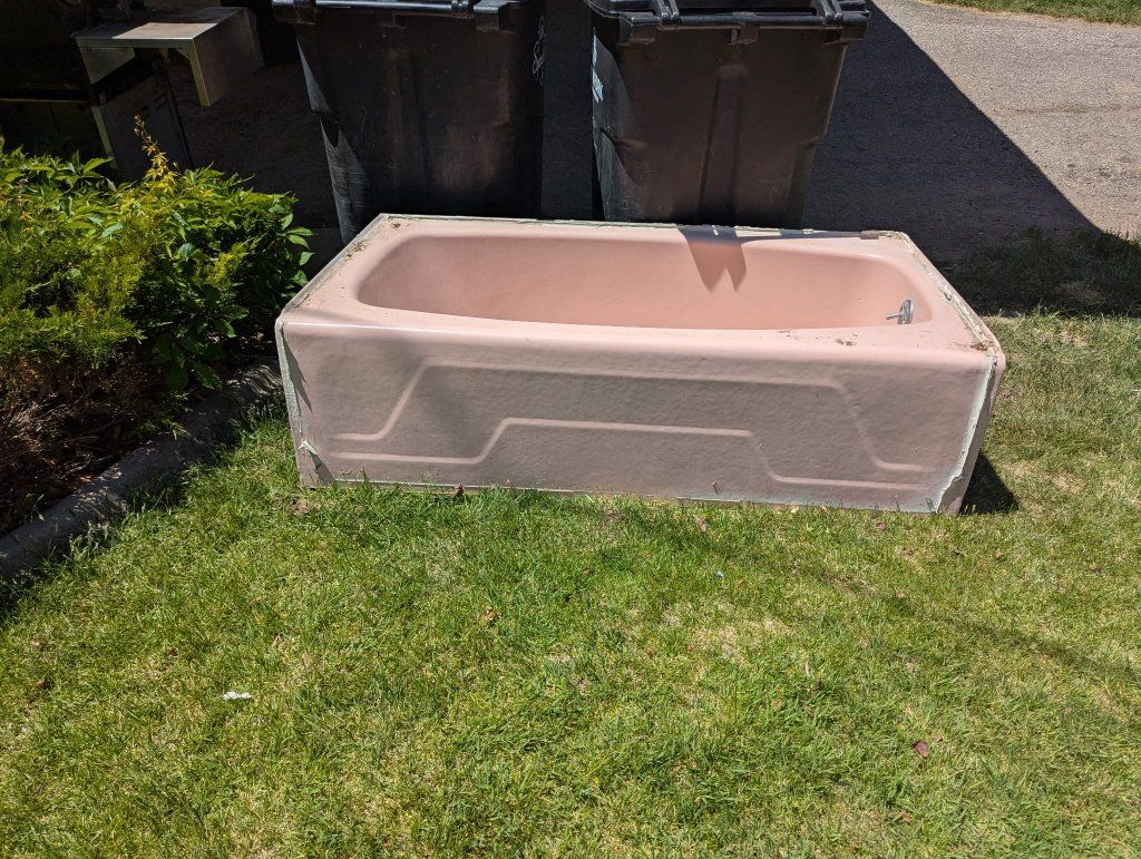1950's Cast Iron Bathtub