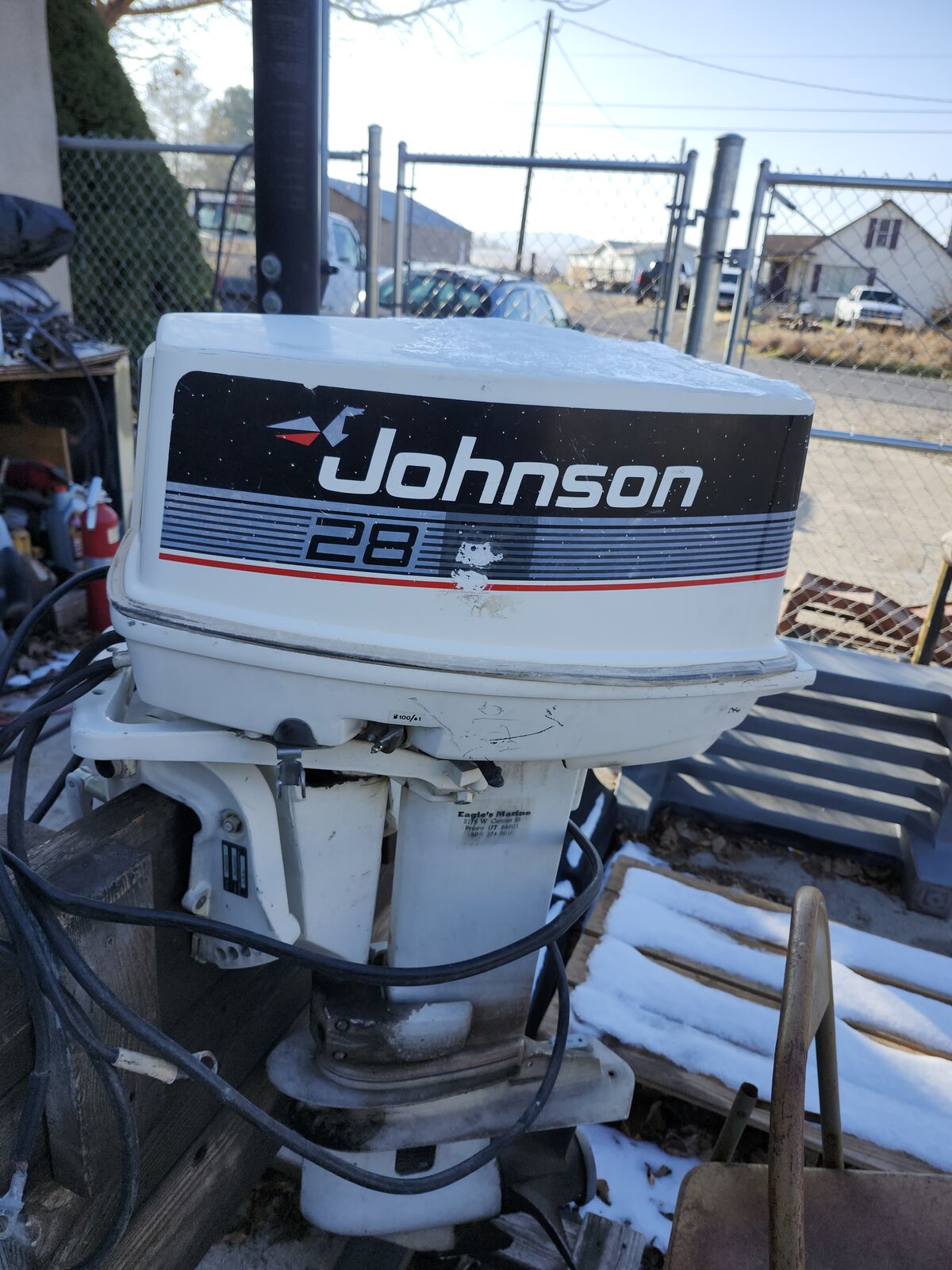 1987 Johnson 28hp short shaft