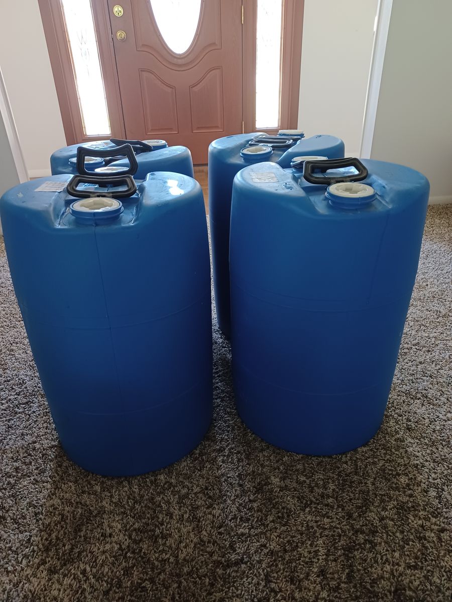 15 gallon water storage tank