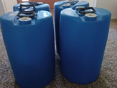 15 gallon water storage tank