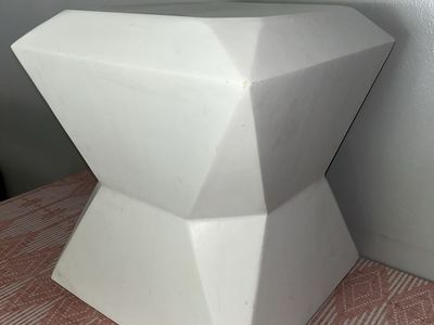 SAFAVIEH Outdoor Conan Concrete Stool - Ivory $65 OBO