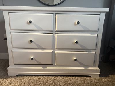 White dresser