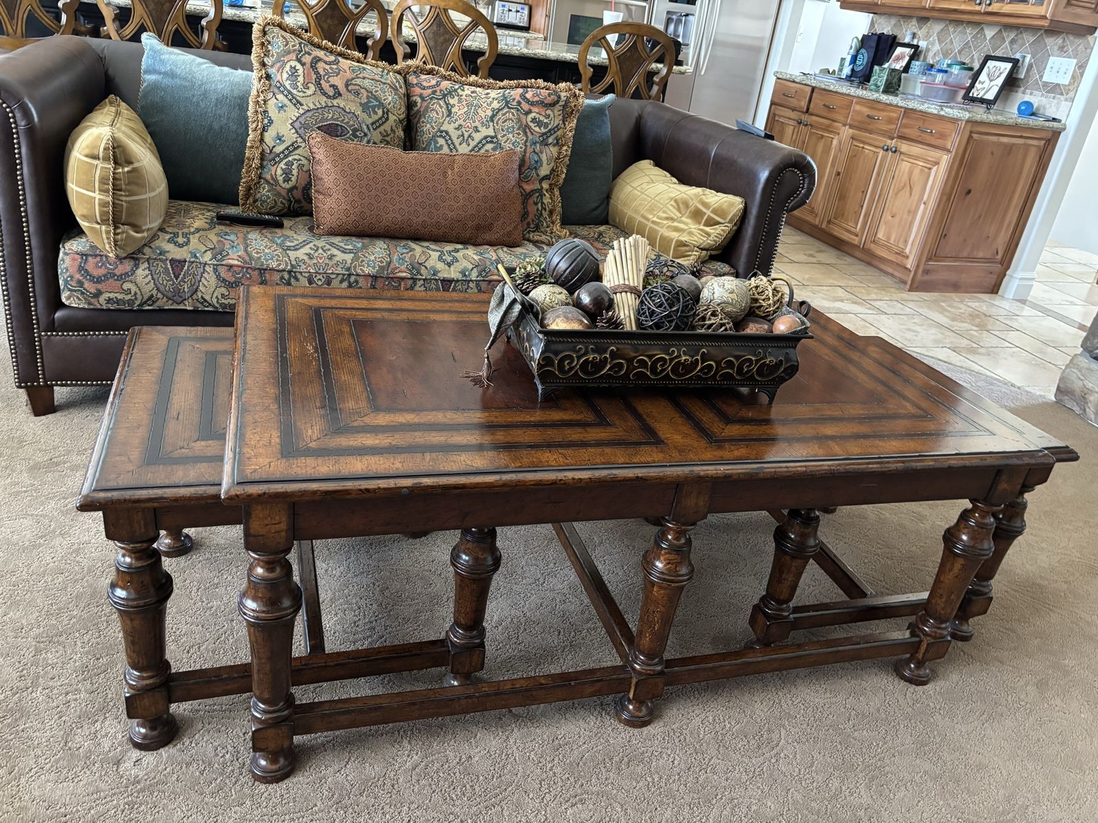 Wood Coffee Nesting Tables