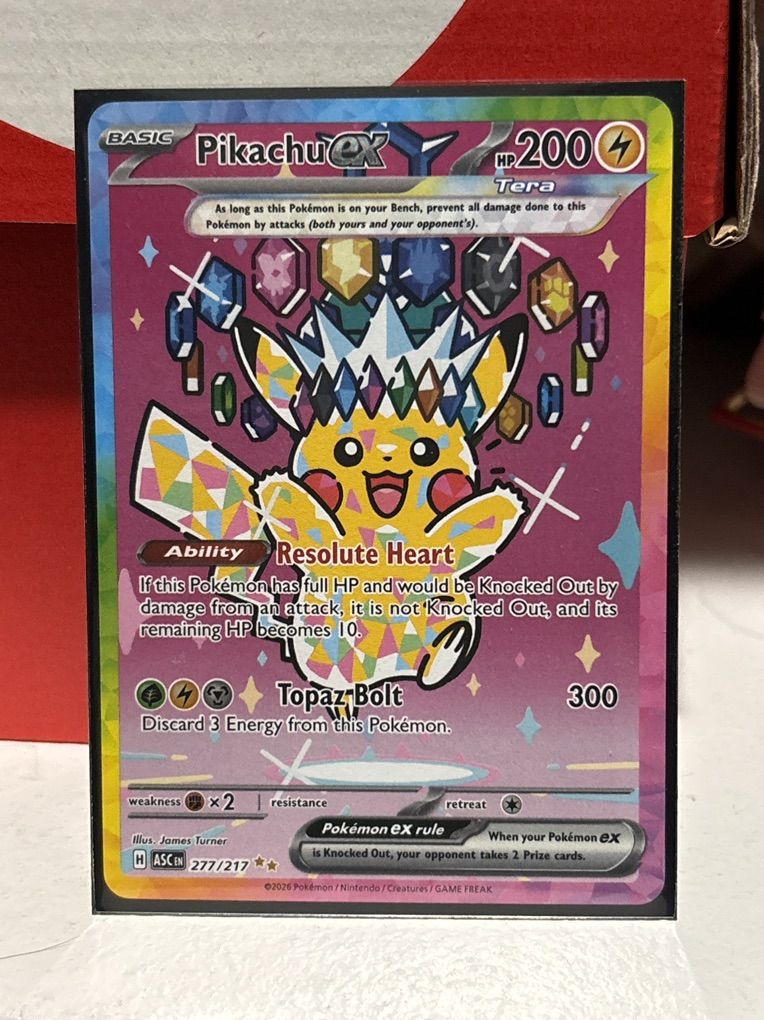 Pikachu EX 277/217