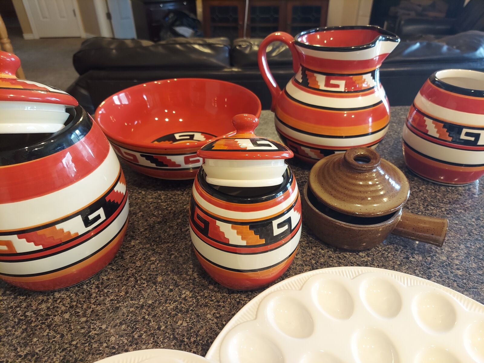 Azuela ceramic kitchen set