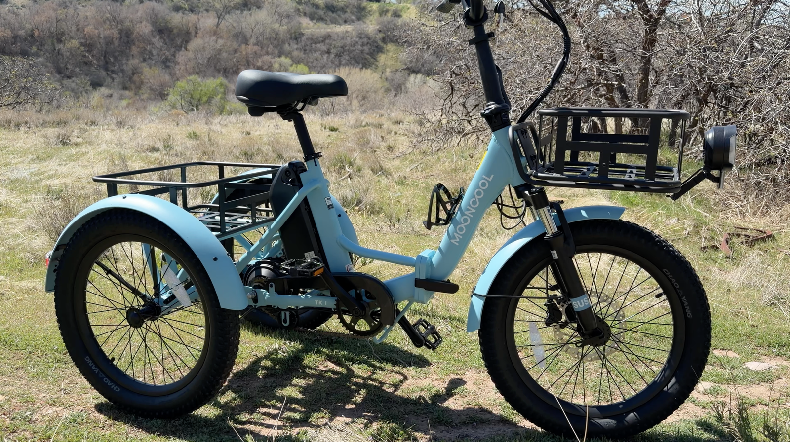 Brand New Mooncool TK1 Folding Electric Trike - Only One Ride!