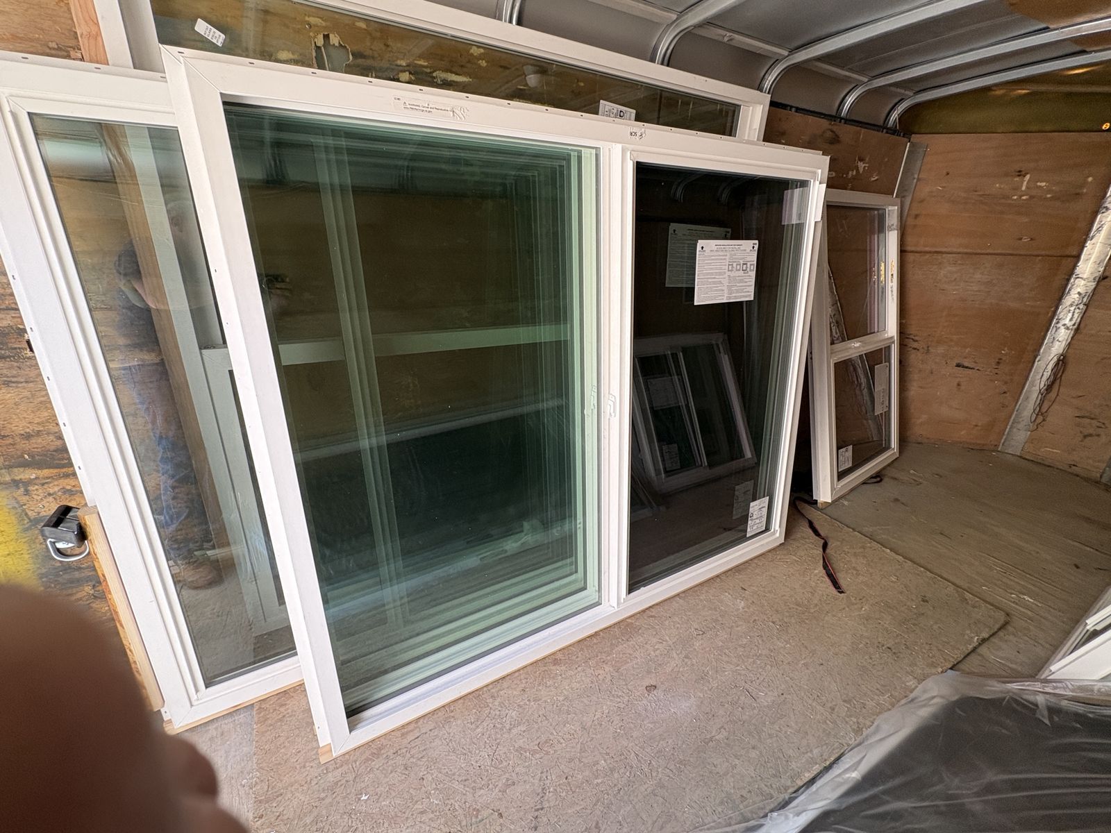 3 Windows 71.5” x 59.5” $450 each window
