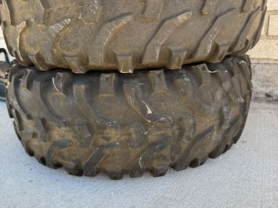 Small tires for ATV