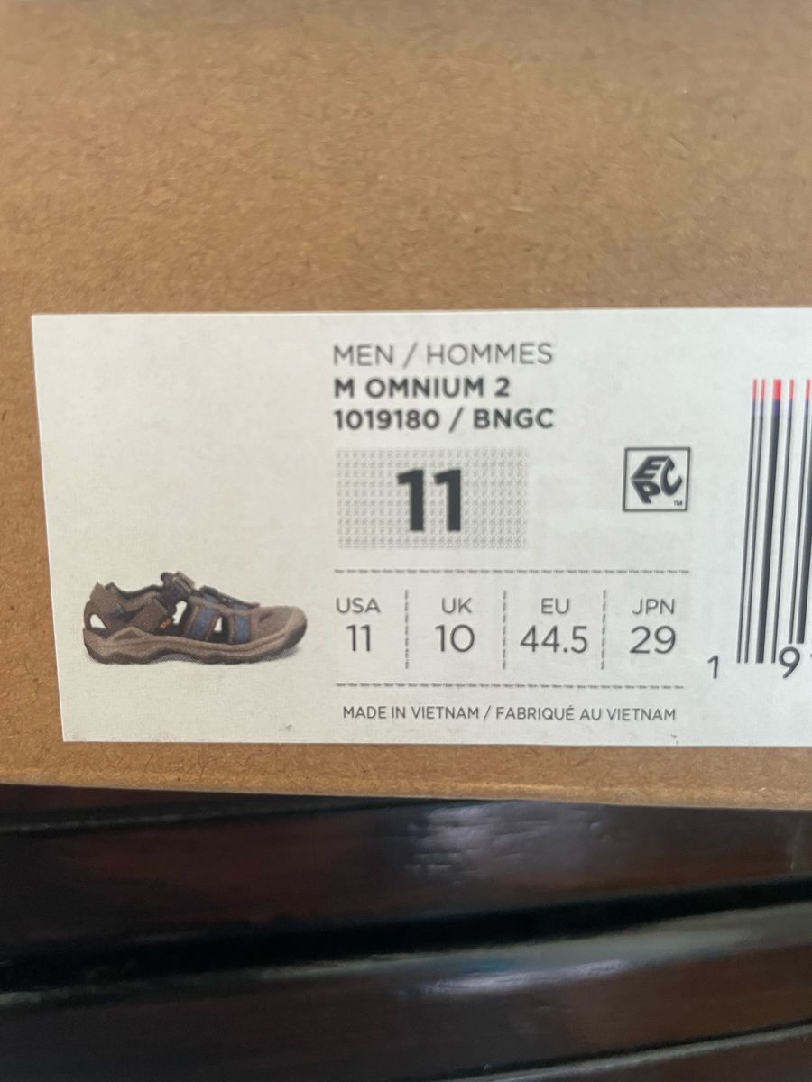 Teva sandals men’s size 11