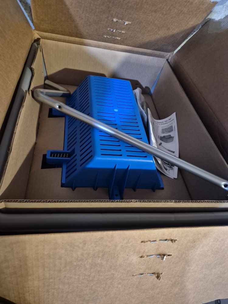 Large Blue Media Separator - Item 20675, New In Box, Unused Filtration Part