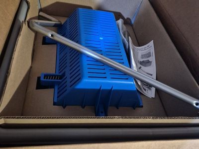 Large Blue Media Separator - Item 20675, New In Box, Unused Filtration Part