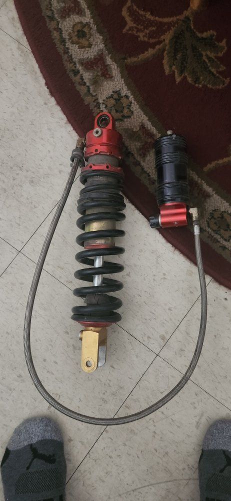 elka long travel Coilover Shock Absorber with Remote Reservoir 2006 up trx 450 r 
