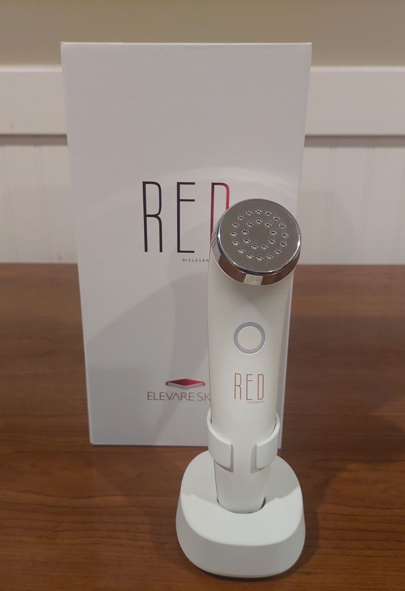 Elevare Skin RED LED Red & Infrared Light Therapy Facial Device – Used Once