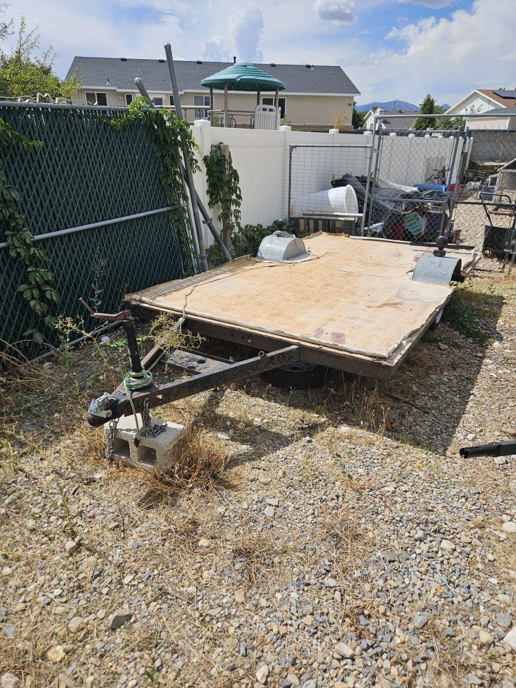 Utility Flatbed Trailer