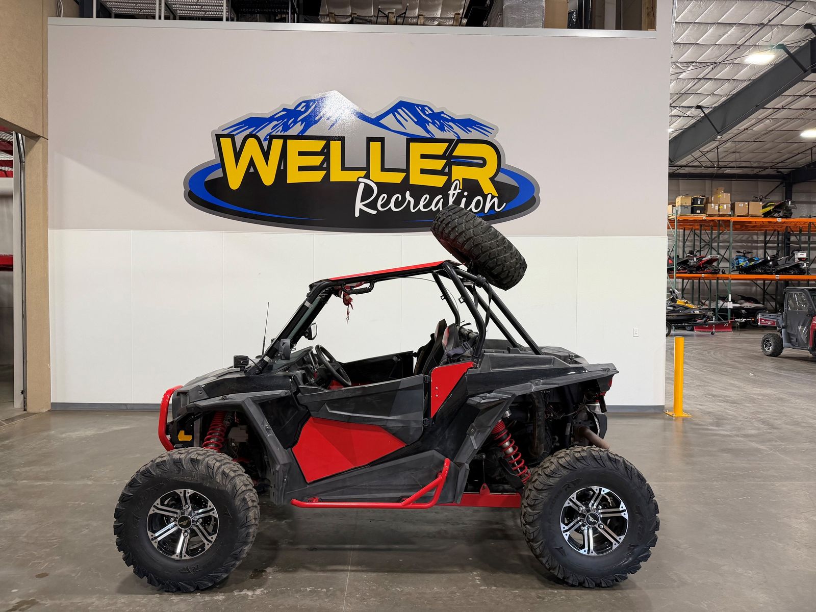 2018 POLARIS UTV RZR XP1000 EPS RC       BLACK & RED