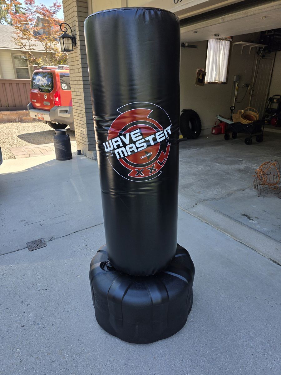 Kick Boxing Bag - complete setup