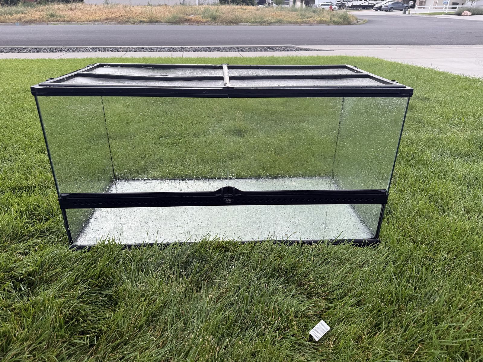 50 gal. Exo Terra Glass Terrarium Reptile Enclosure with Front Opening Doors