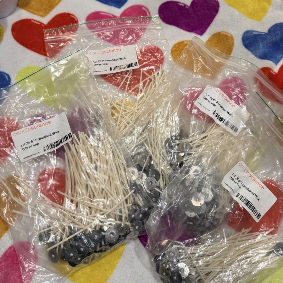 Assorted Candlescience Wicks