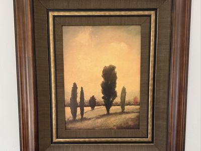 Large Framed Landscape Wall Art – 37¼” x 43¼” – Beautiful Statement Piece
