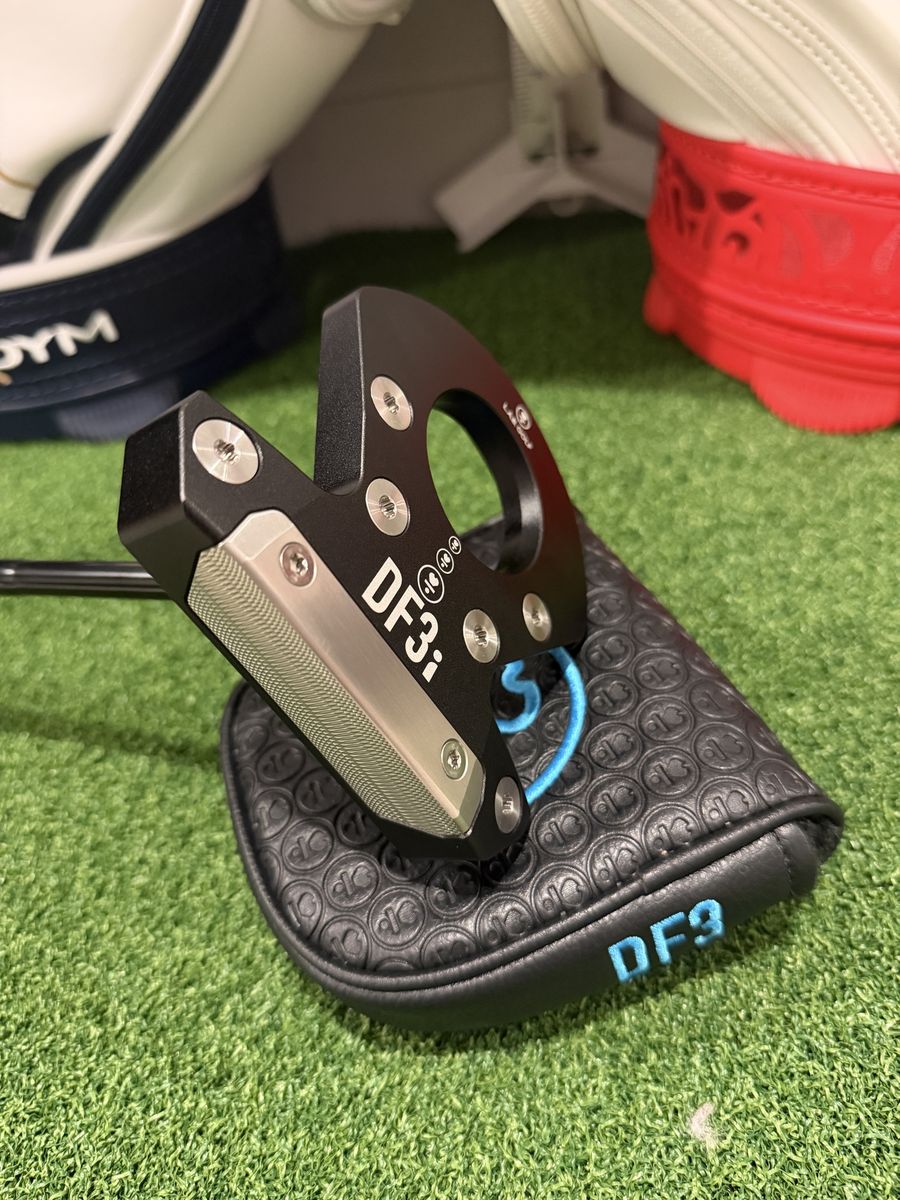 New LAB DF3i 35” Putter W/Head Cover - Steel Shaft - Black