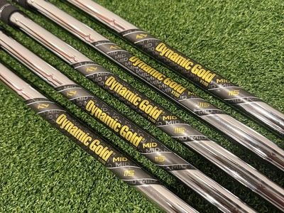 Dynamic Gold X100 Mid 115 Shafts 6-Pw 5pc Set 355T
