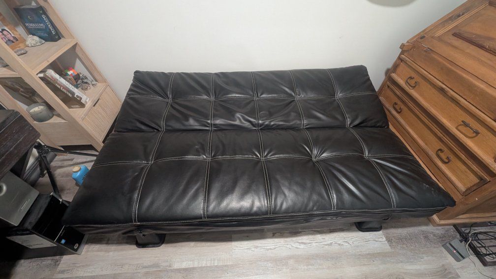 Sleeper sofa with ottoman
