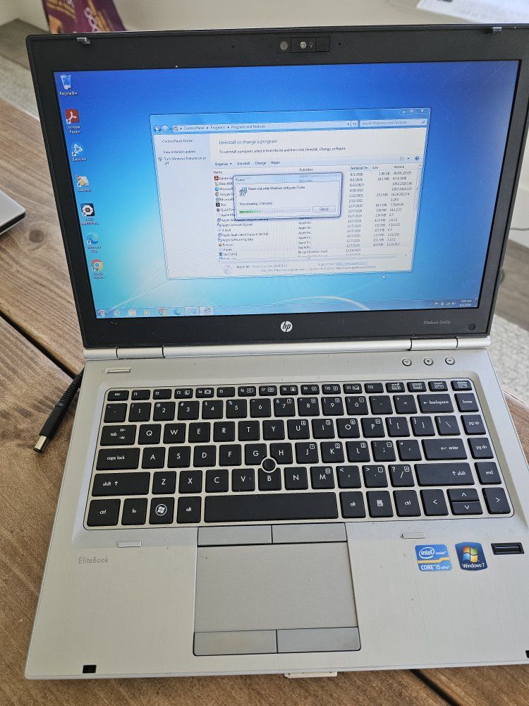 HP EliteBook 8460p 14" Laptop Intel Core i5 Windows 7 Silver