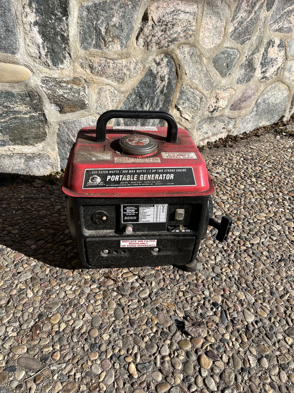 Storm Cat Generator for Parts