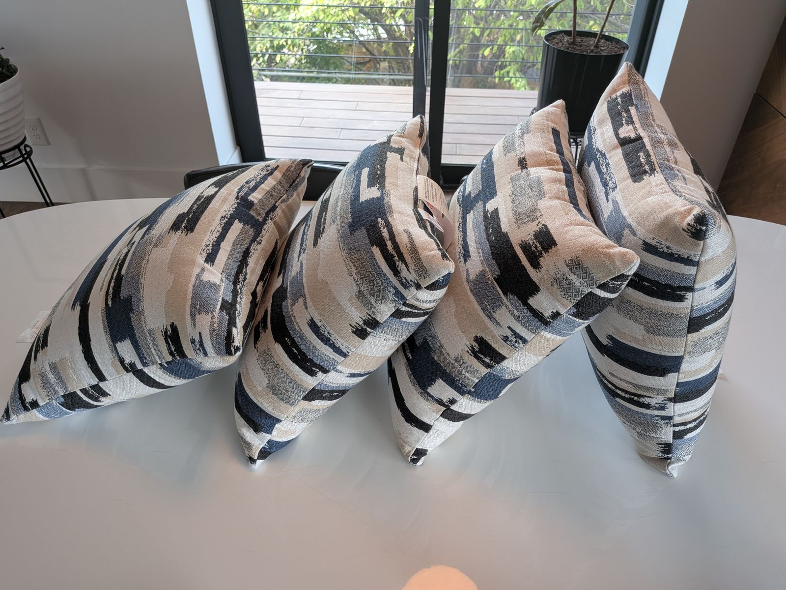 4 Brand New Sunbrella Pillows