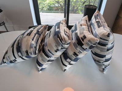 4 Brand New Sunbrella Pillows