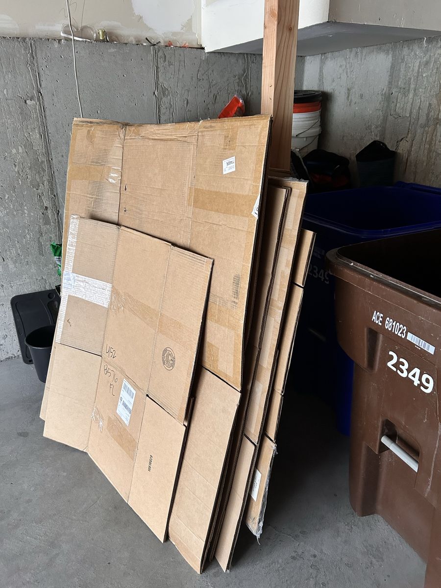 Free cardboard
