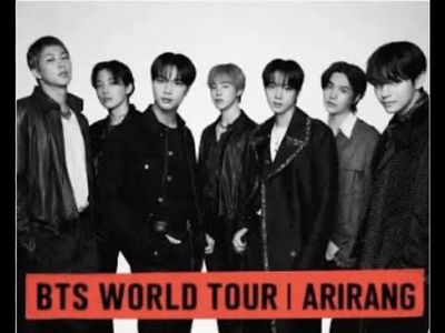 4 tickets BTS WORLD TOUR - LAS VEGAS. Saturday May 23rd!